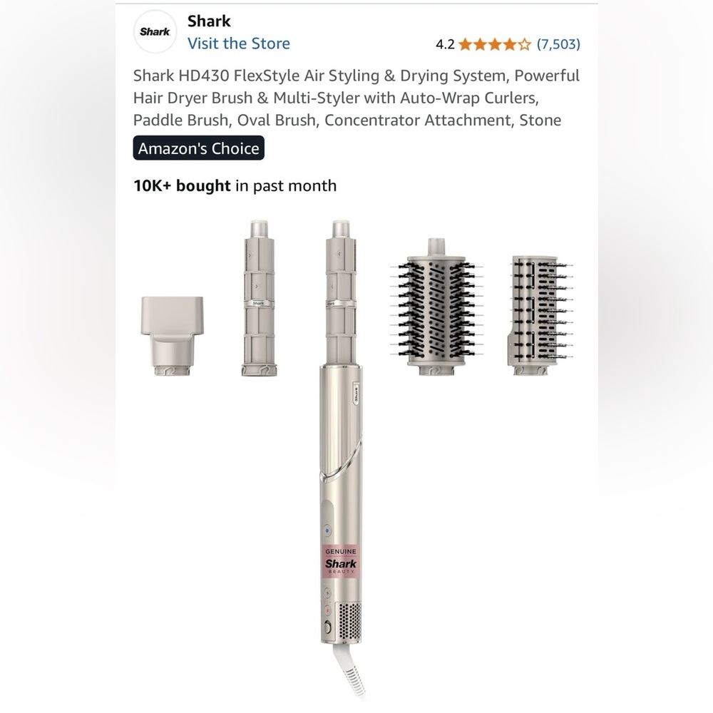 Shark HD430 Flexstyle Air Styling and Drying System